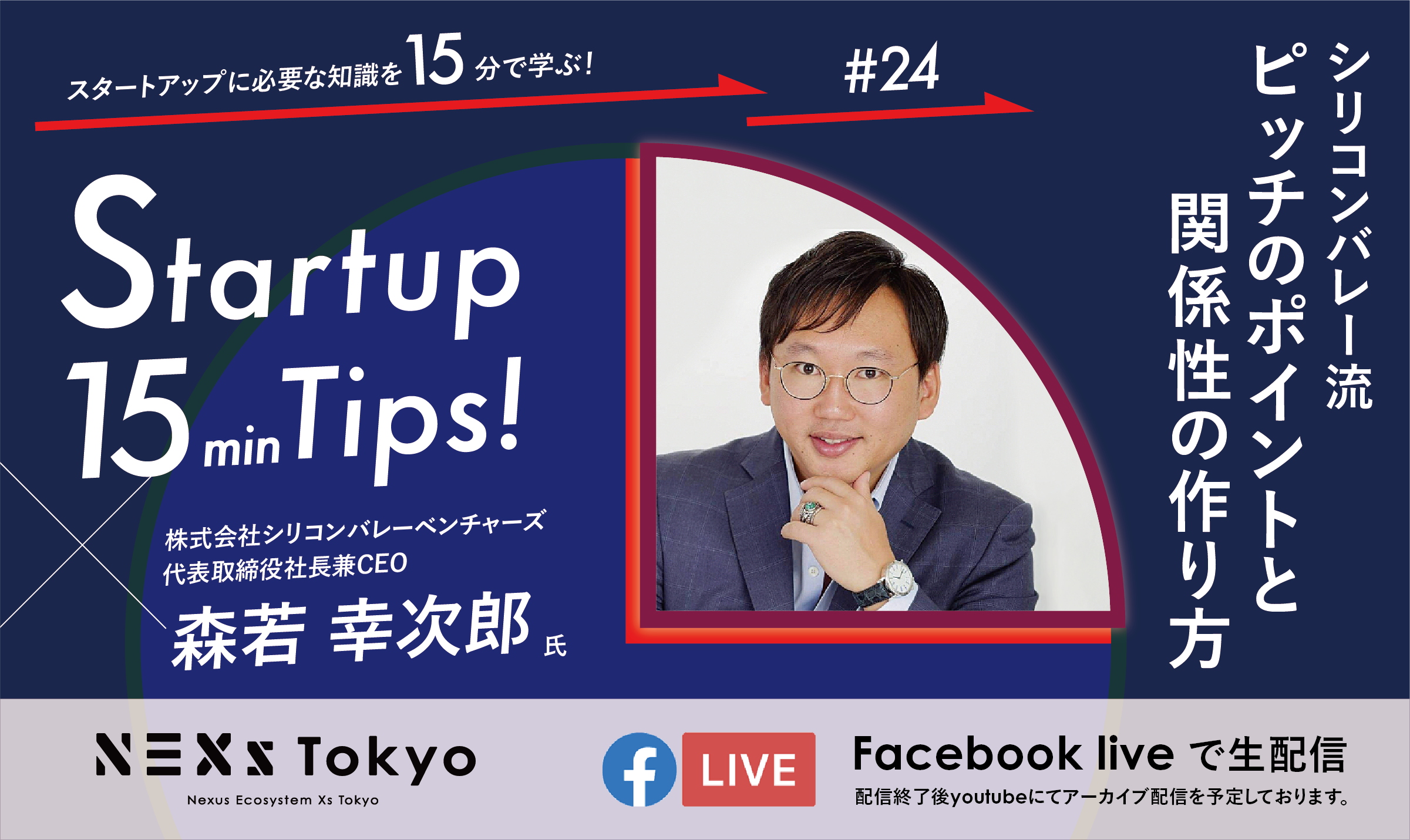 Startup 15min Tips! ～シリコンバレー流ピッチのポイントと関係性の作り方～